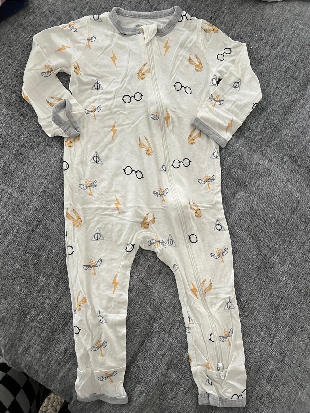 Kyte Harry Potter Zip Romper